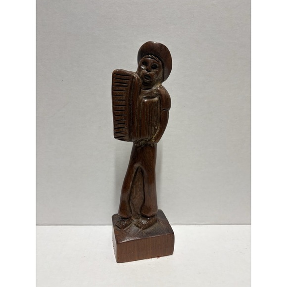 Other - Figurine  Sculpture‎ Statue Old Traveling Man Brazil figurine 9 in Wood